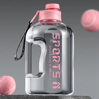 1.7L/2.7L Sports Water Bottle Gym Cycling Cup Portable Large Capacity