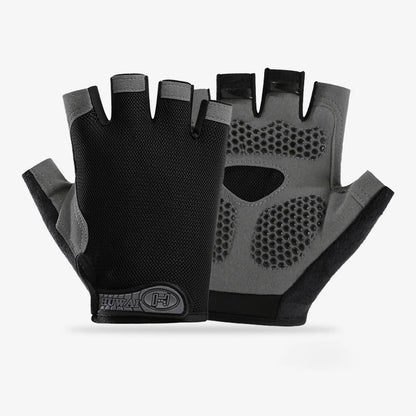 Gym Gloves Fitness Training Fingerless Men Women Bodybuilding Exercise